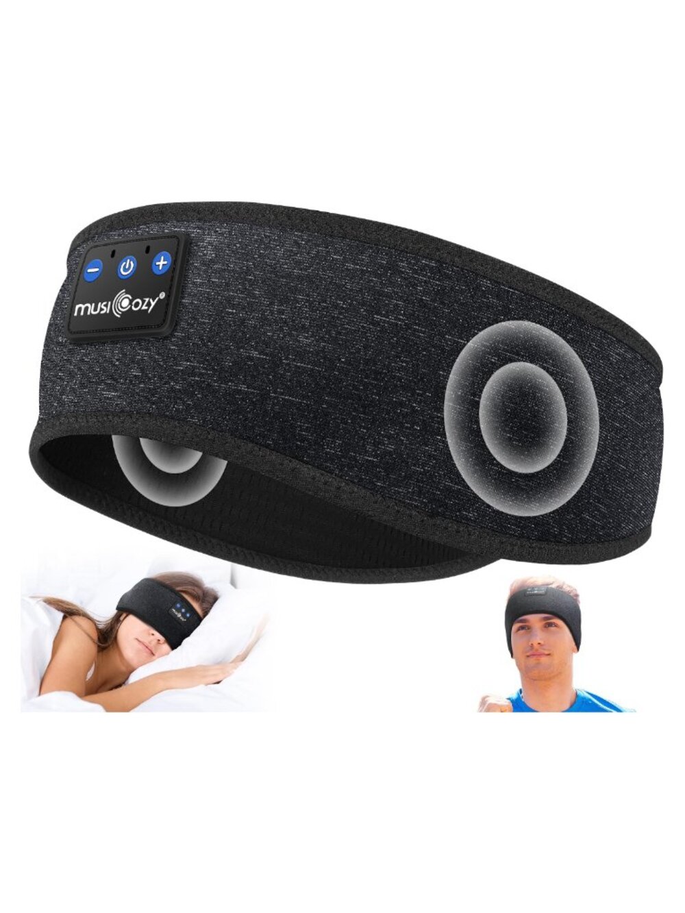 Bluetooth 5.4 Sleep Headphones Headband Sports Wireless Audio